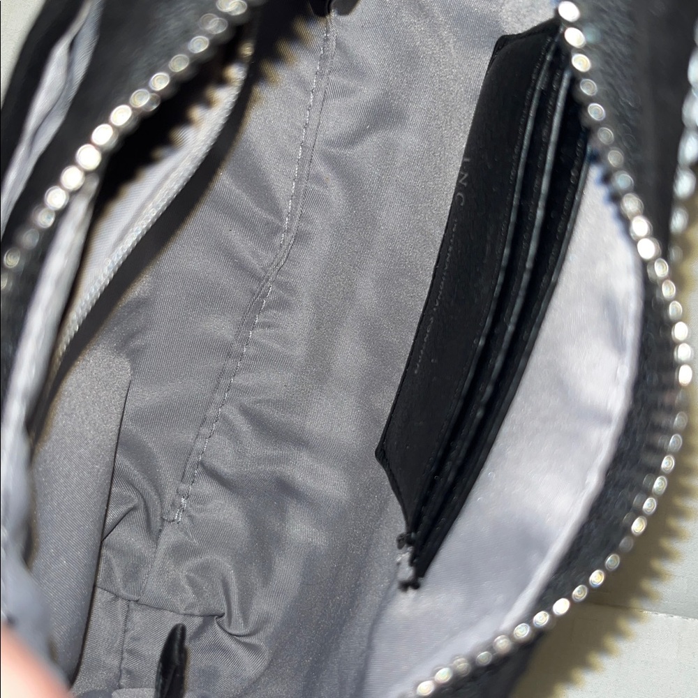 EUC INC black rhinestone evening bag - Picture 8 of 9